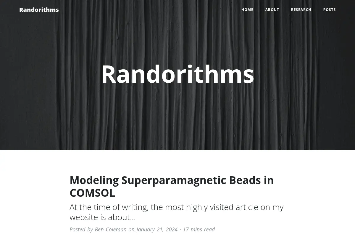 Randorithms