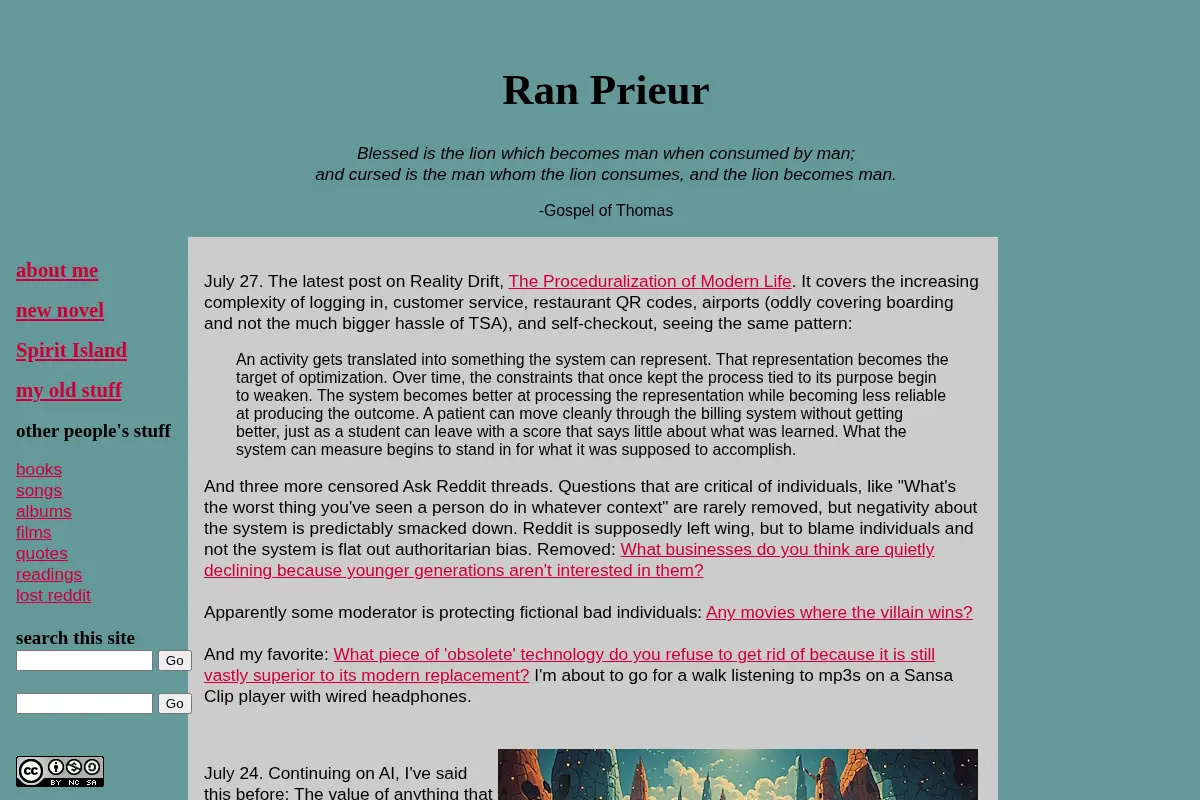 Ran Prieur
