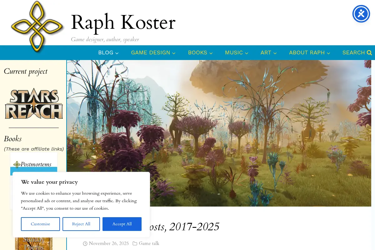 Raph Koster – Game designer, author, speaker
