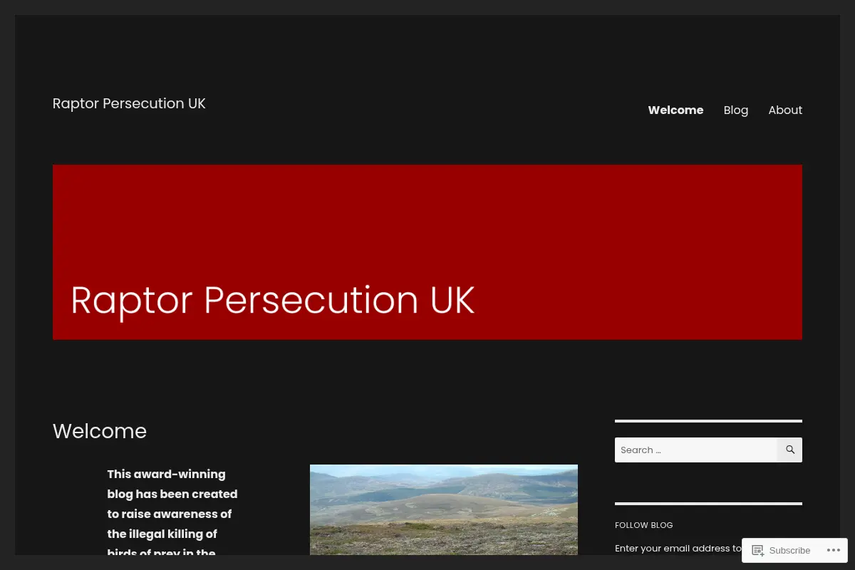 Raptor Persecution UK