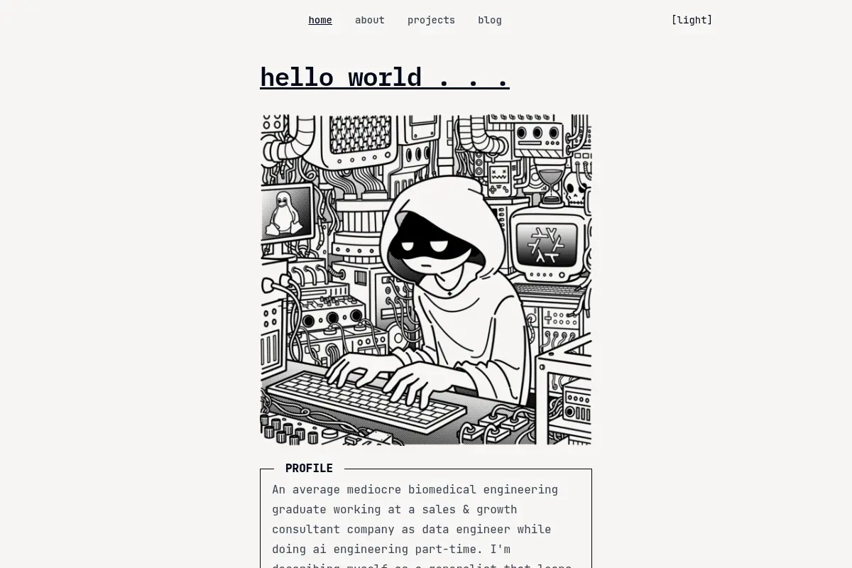 Rasyidan's Personal Website