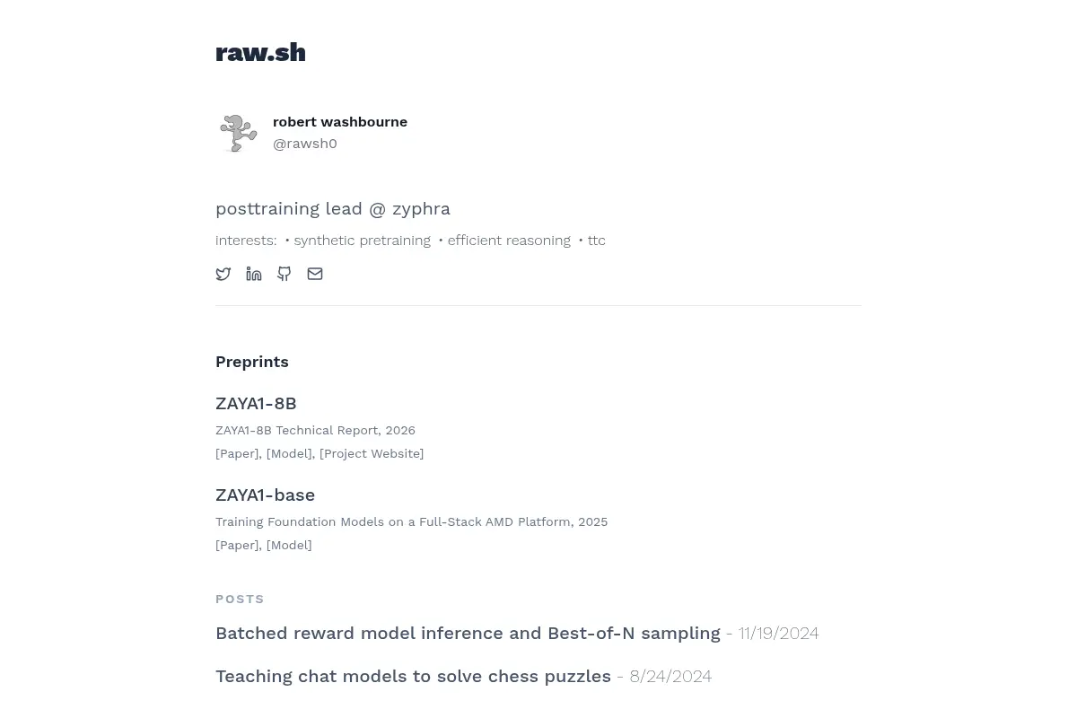 Robert Washbourne | raw.sh