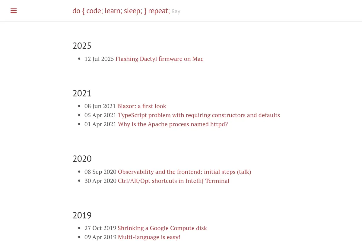 do { code; learn; sleep; } repeat;