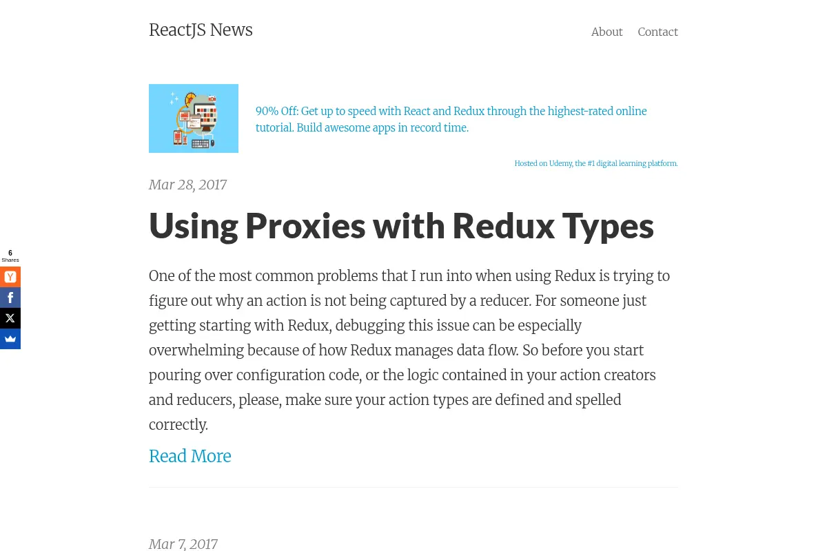 ReactJS News