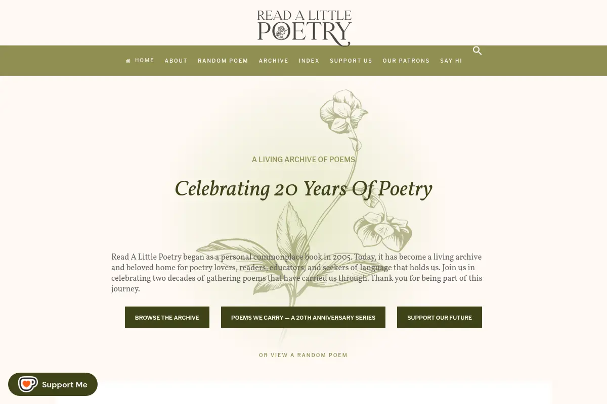 Read A Little Poetry