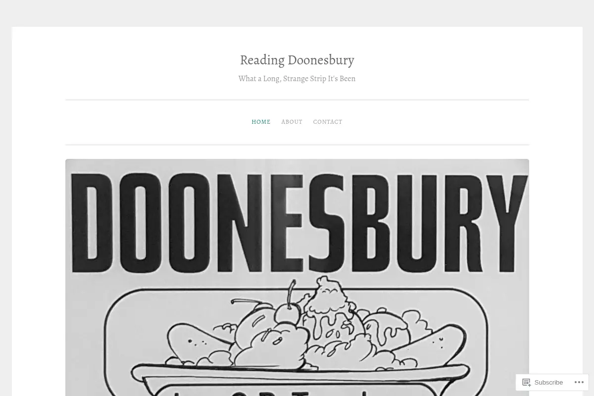 Reading Doonesbury