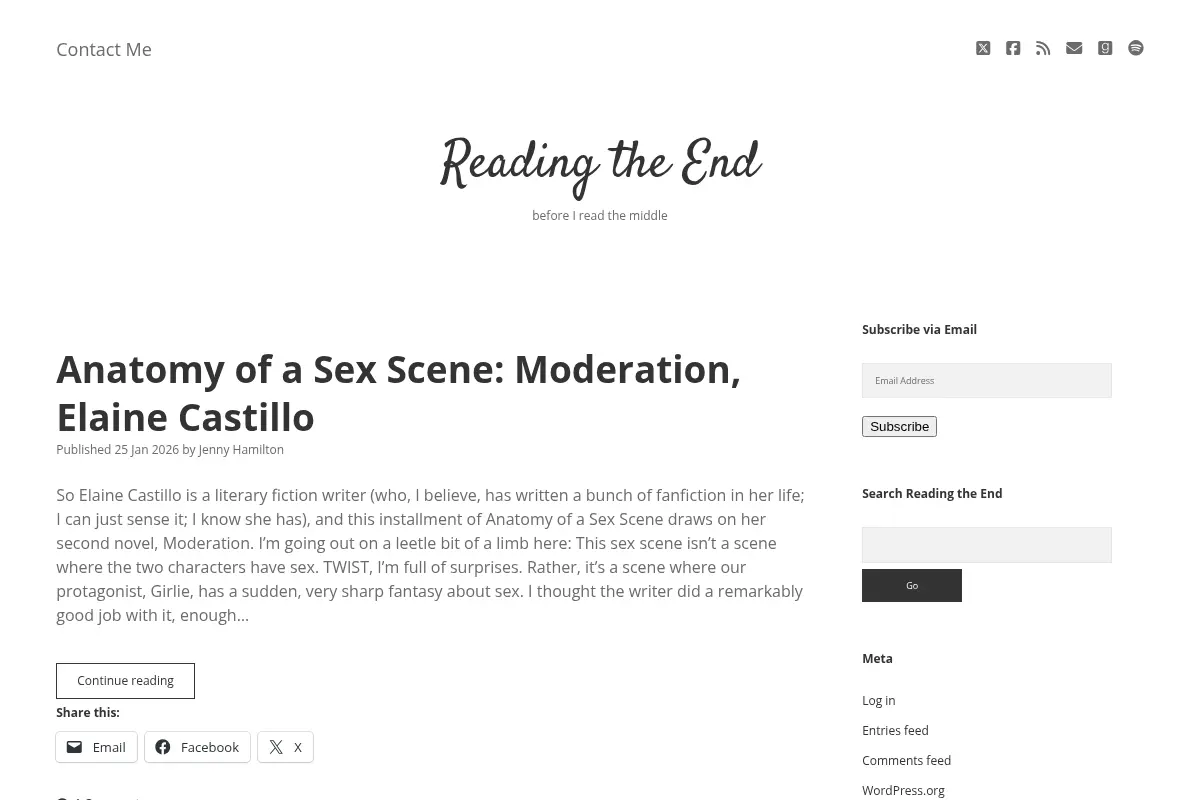 Reading the End