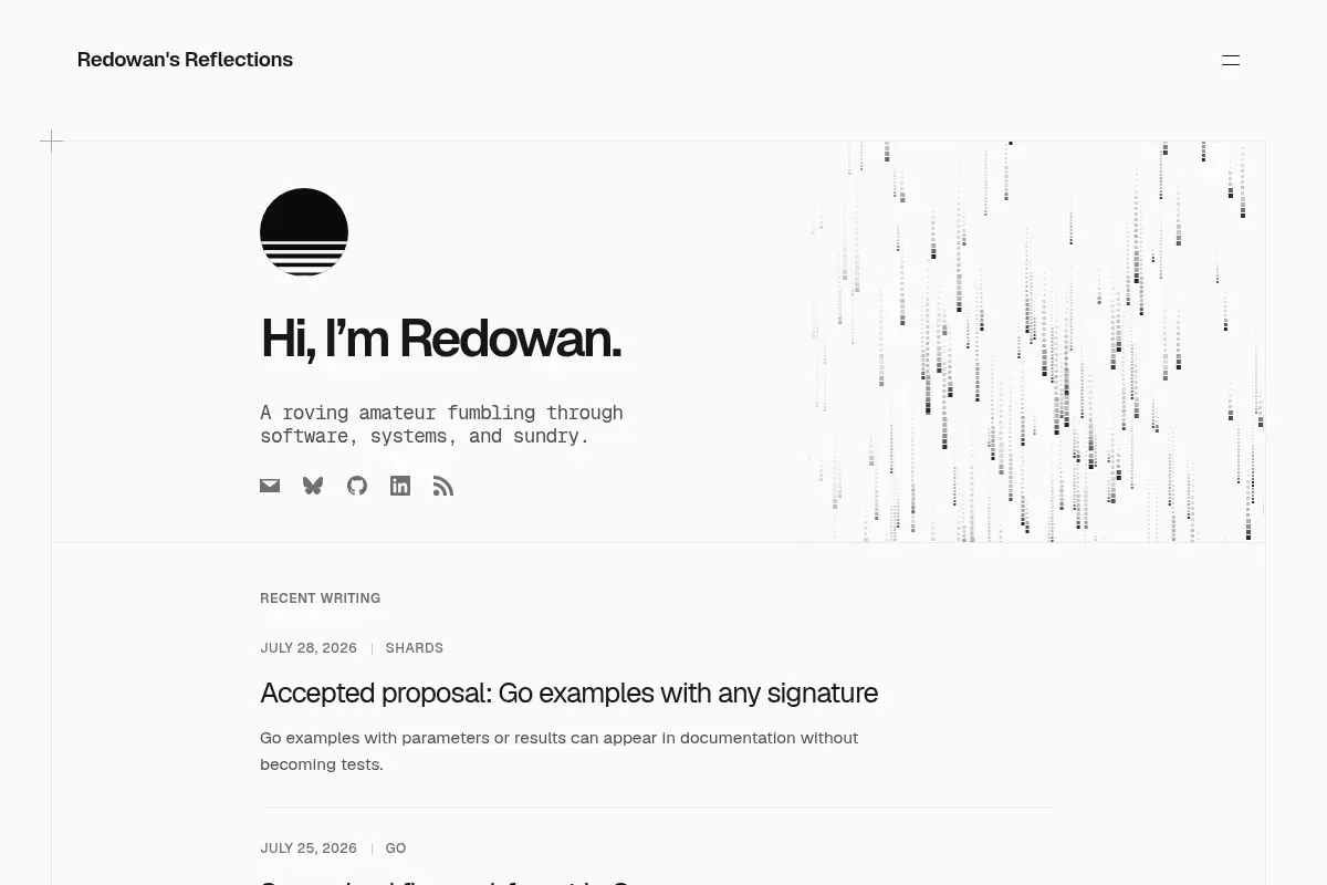 Redowan's Reflections