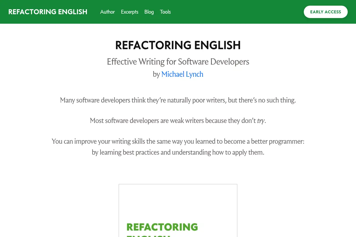 Refactoring English