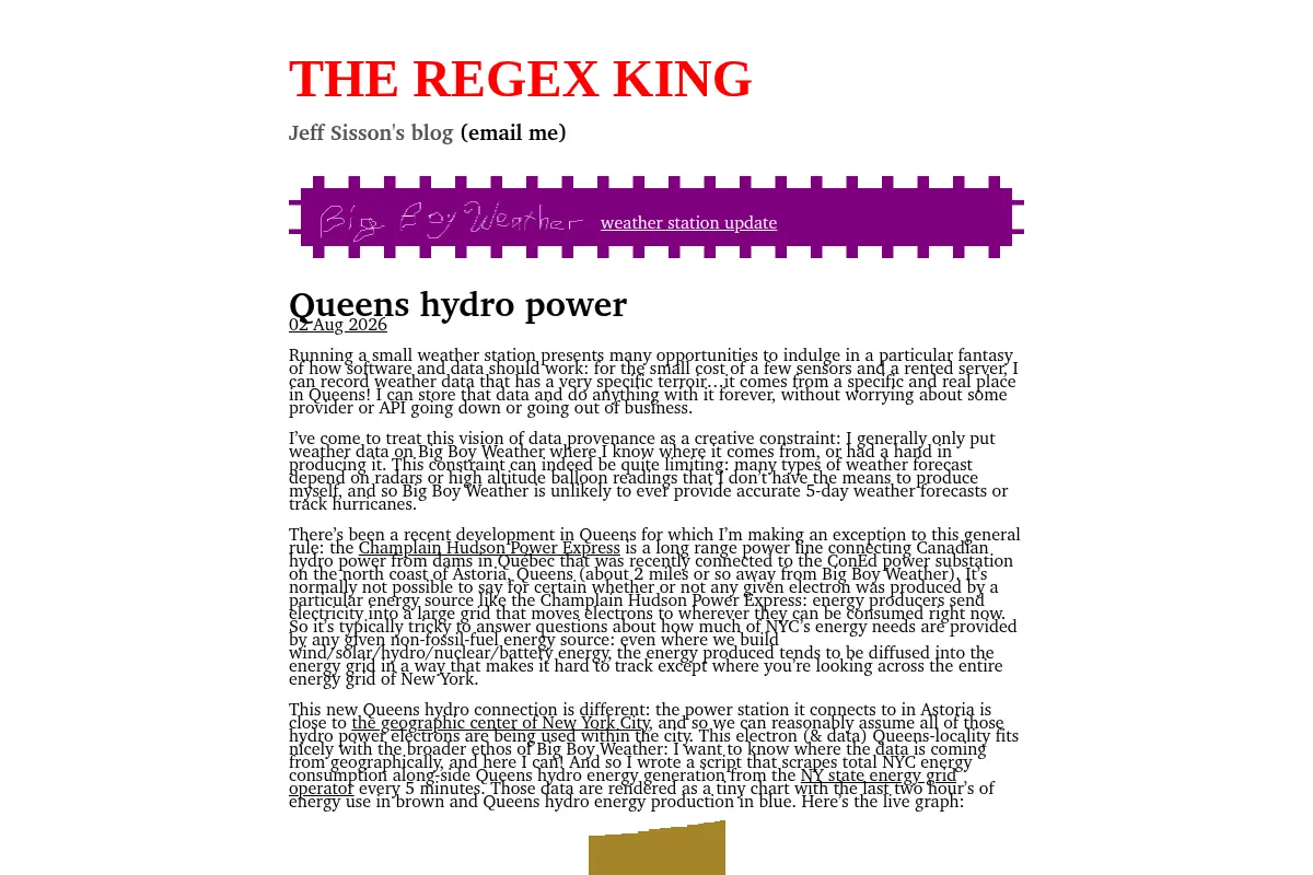 The Regex King