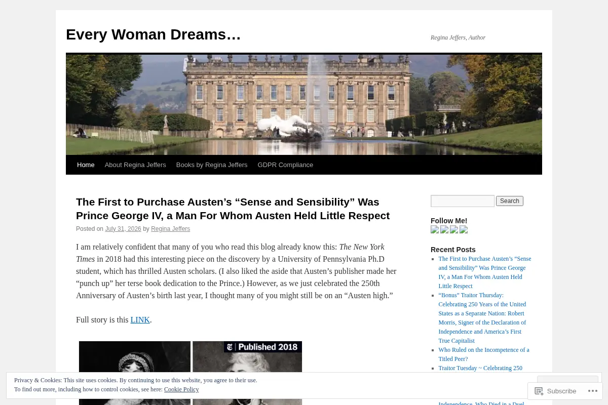 Every Woman Dreams…