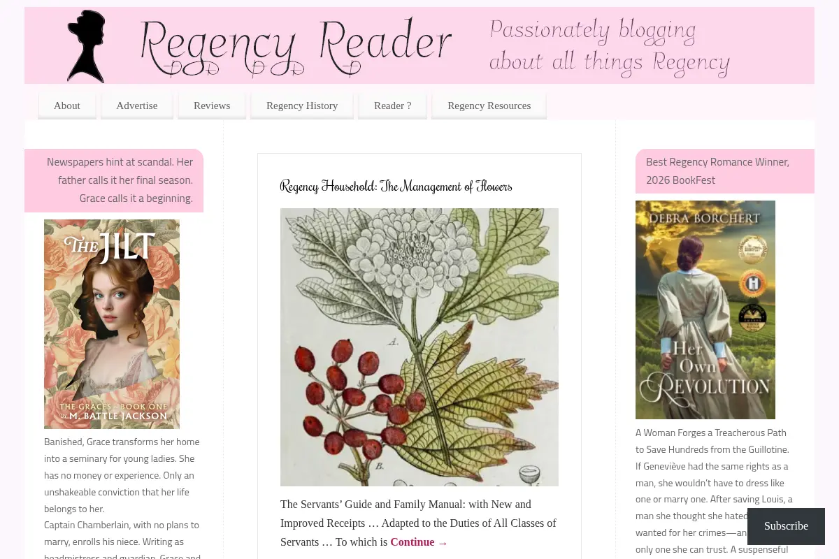 Regency Reader