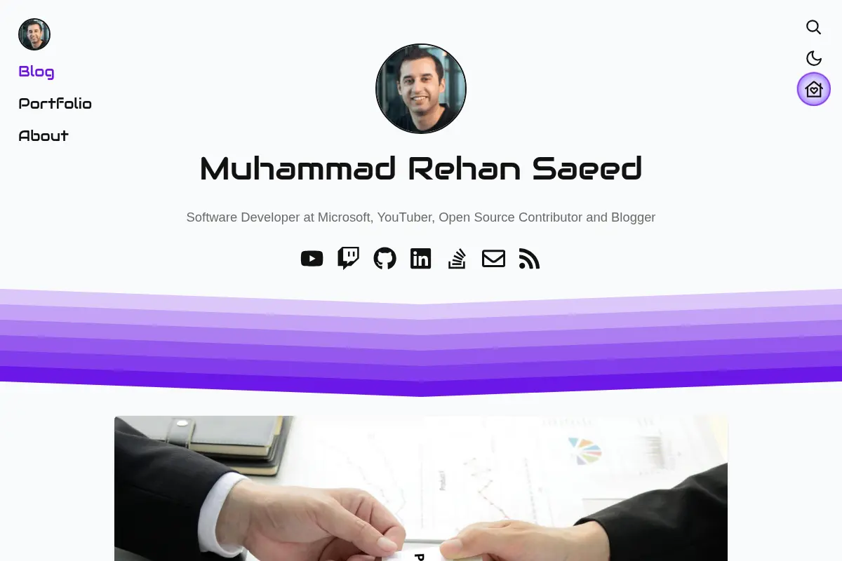 Blog - Muhammad Rehan Saeed
