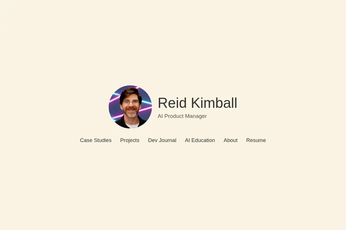 Reid Kimball | Home