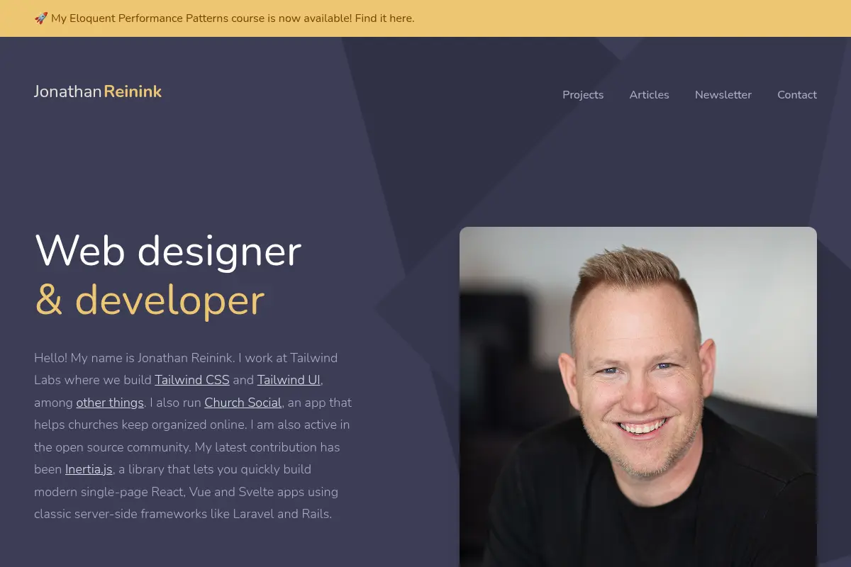 Jonathan Reinink - Web designer & developer