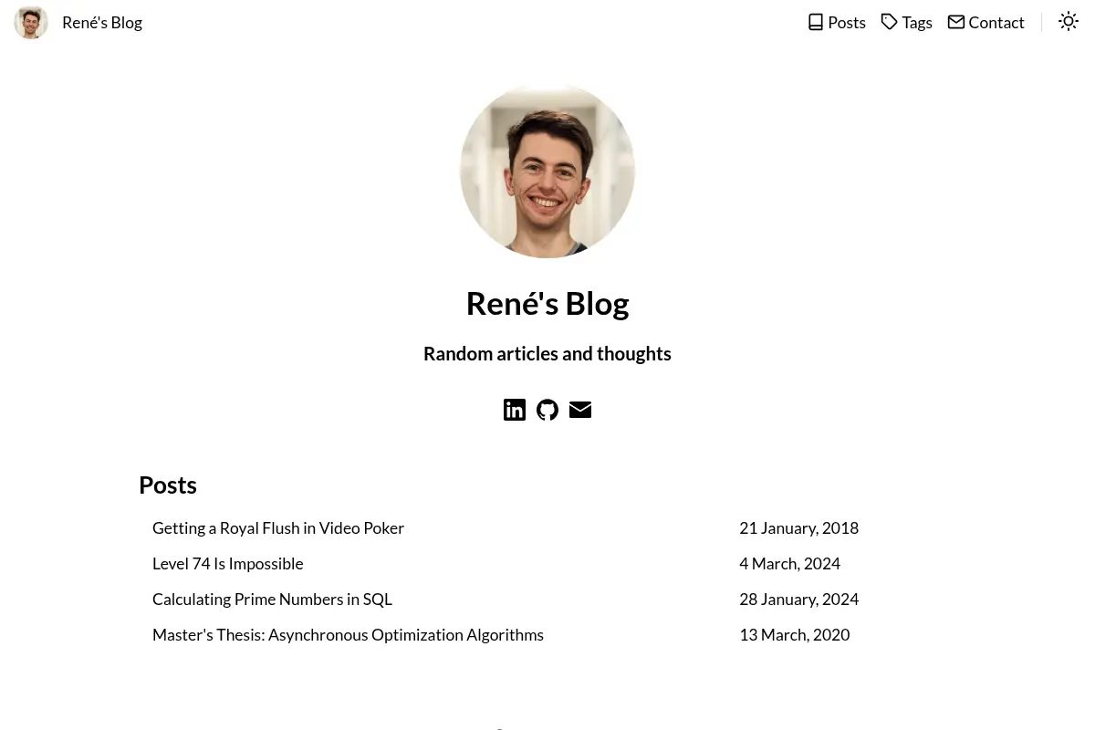 René's Blog