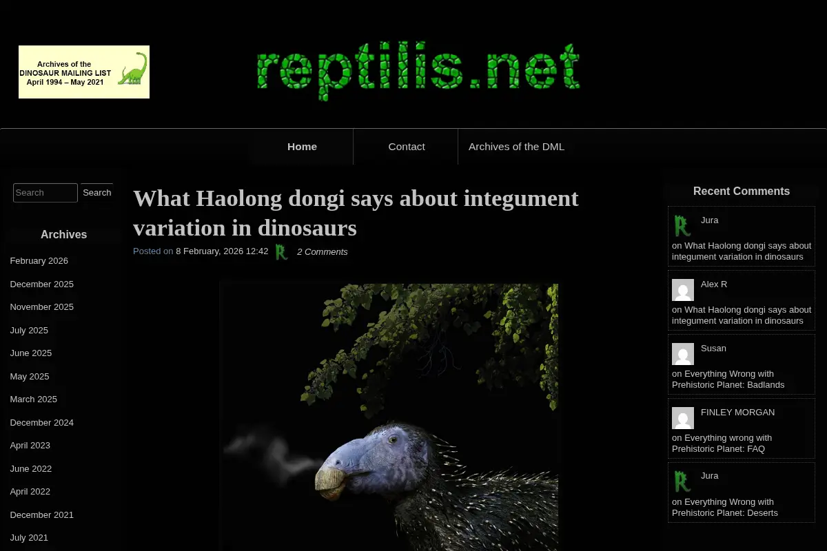 The Reptipage