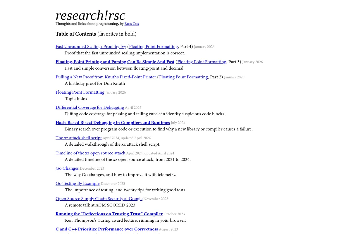 research!rsc
