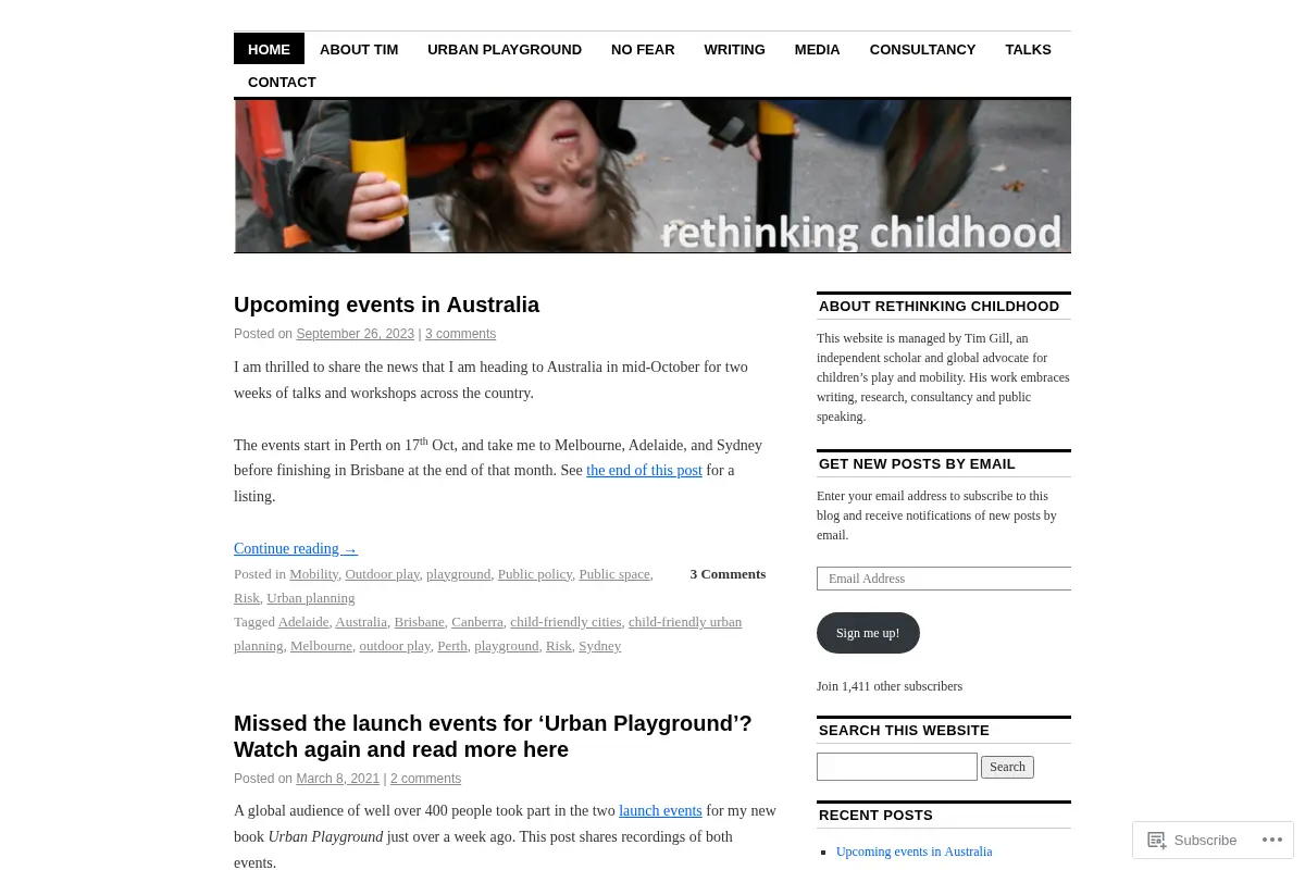 Rethinking Childhood