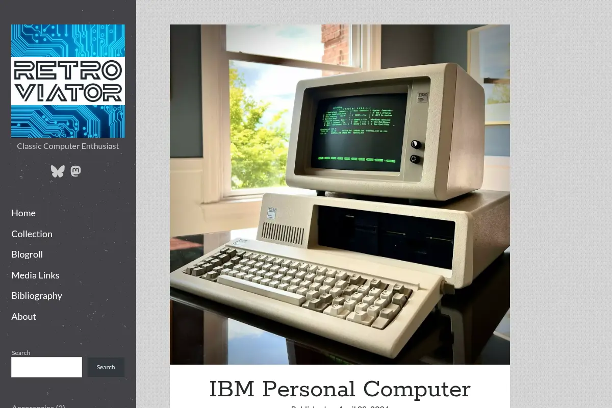 Retro Viator – Classic Computer Enthusiast