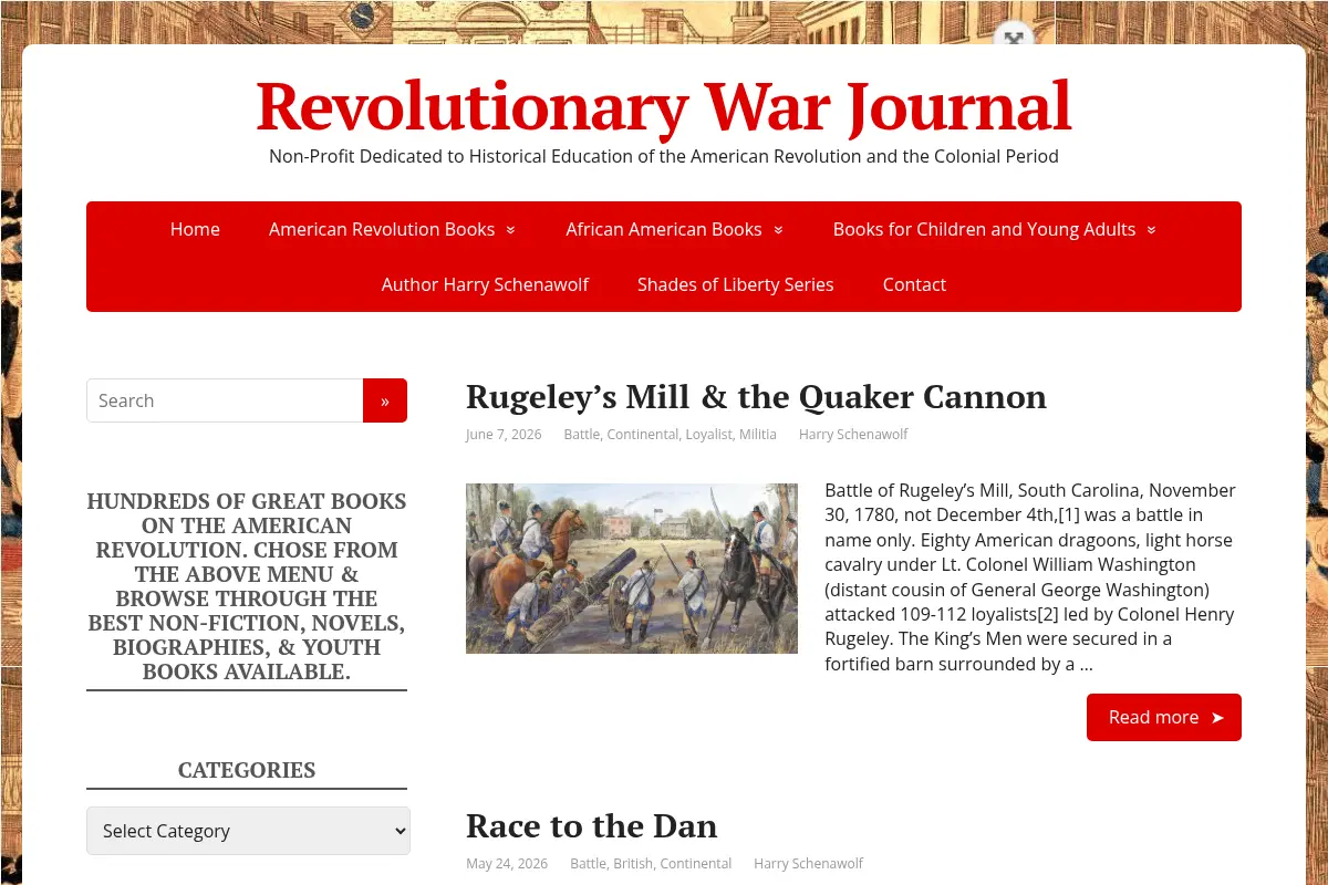 Revolutionary War Journal