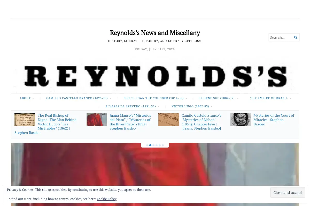 Reynolds's News and Miscellany