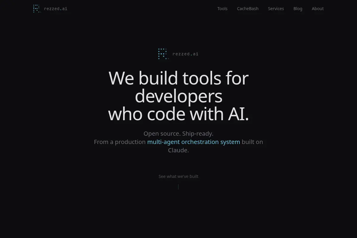 Rezzed AI — Developer Tools for AI Agent Orchestration