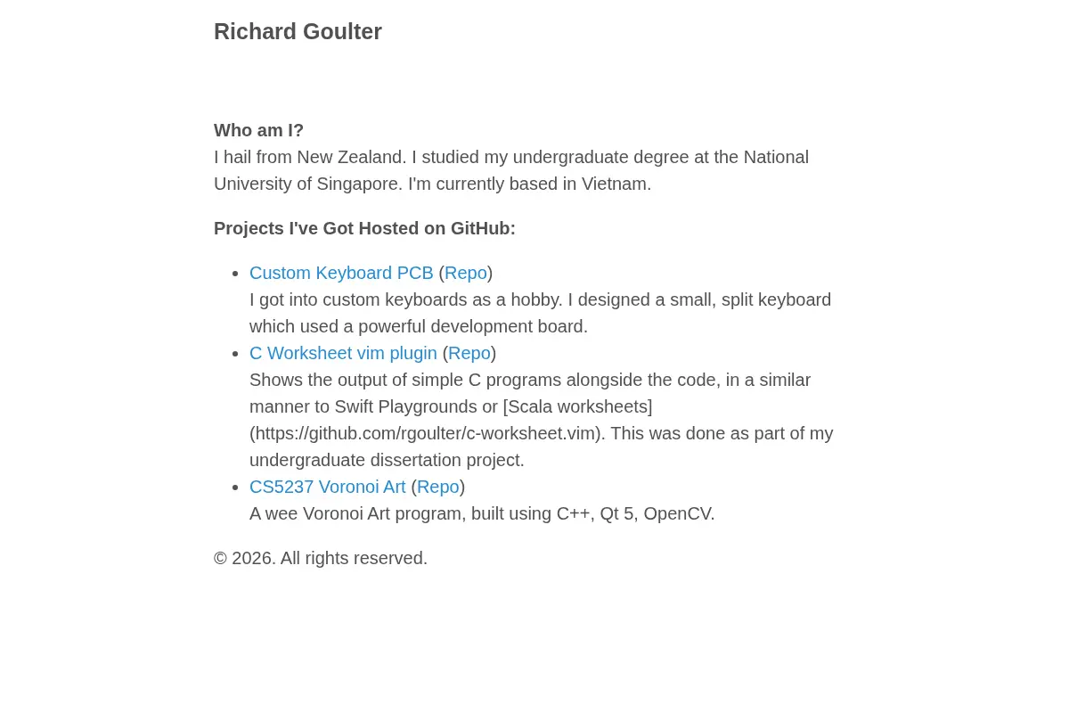 Richard Goulter