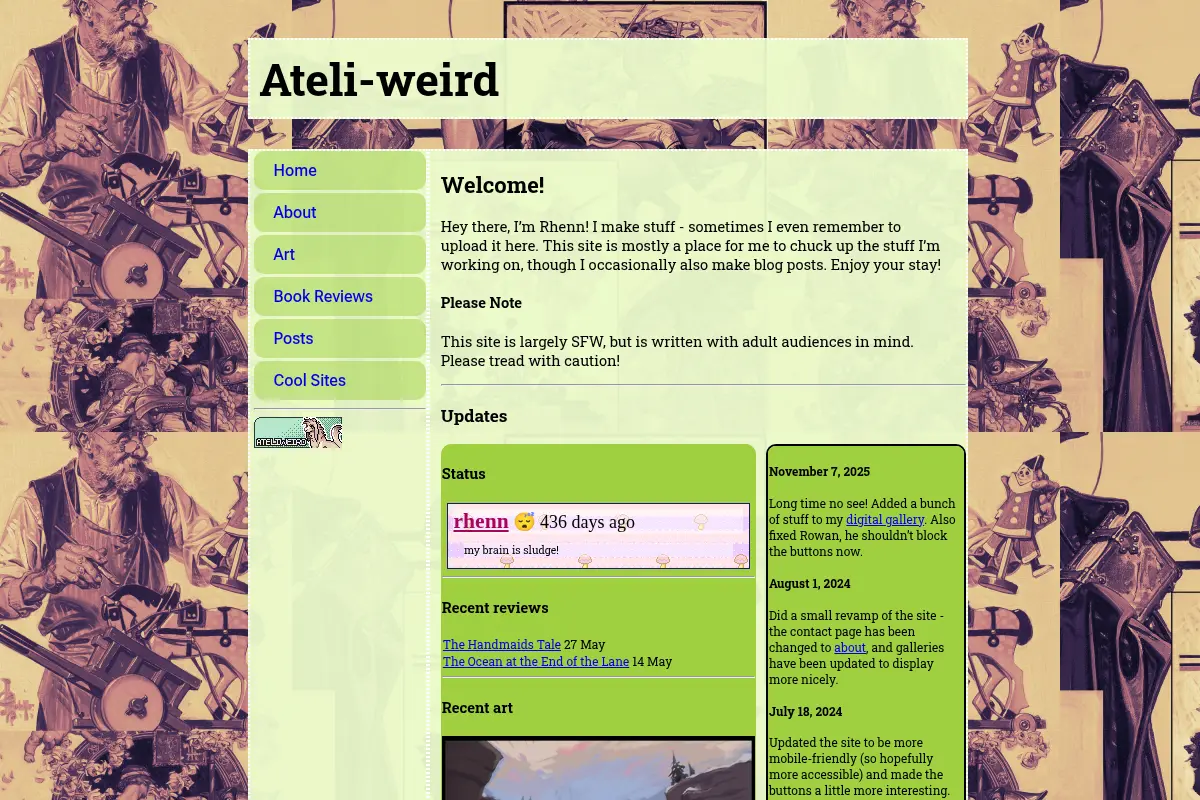 Ateli-weird – Rhenn's Homepage