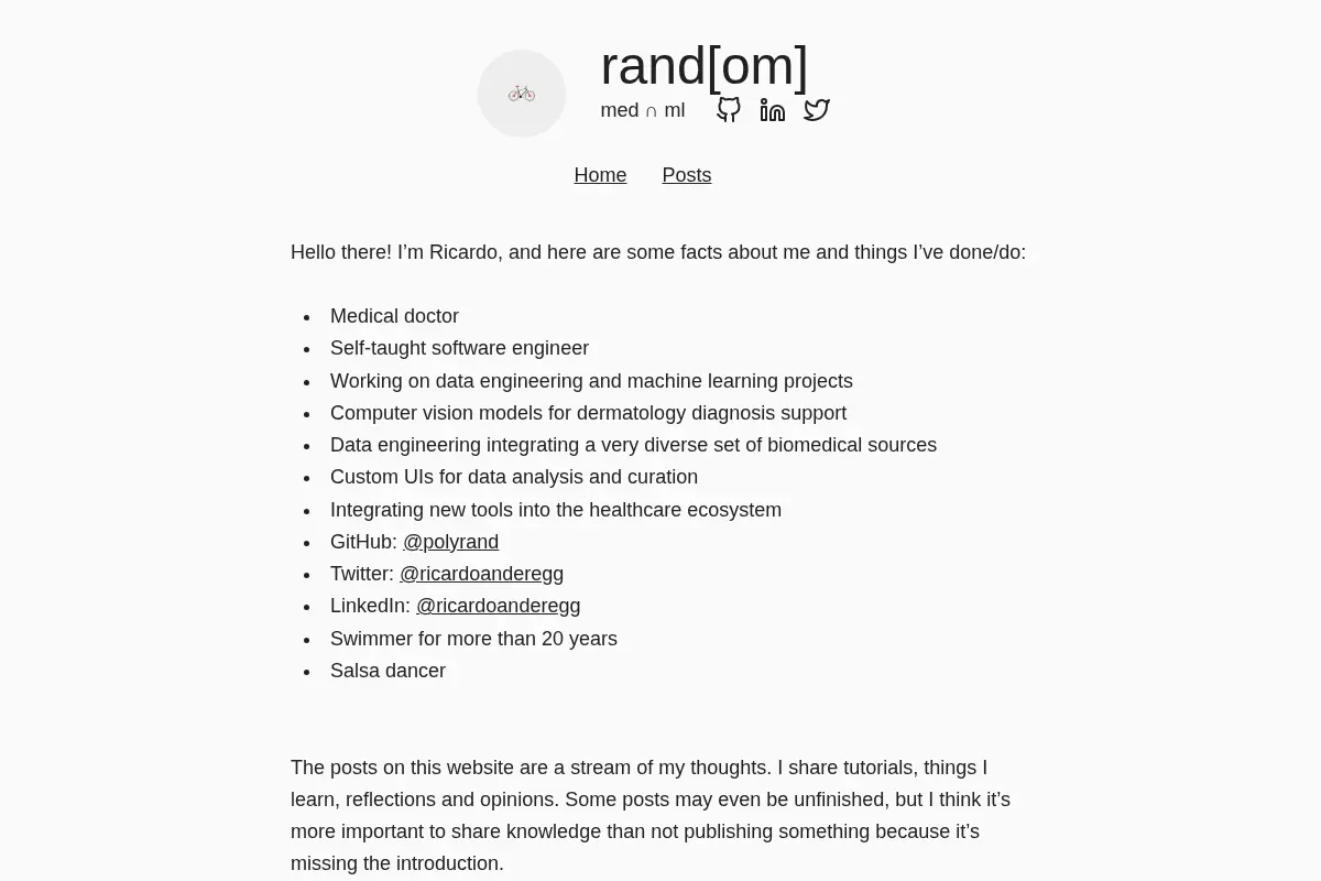 rand[om] - med ∩ ml