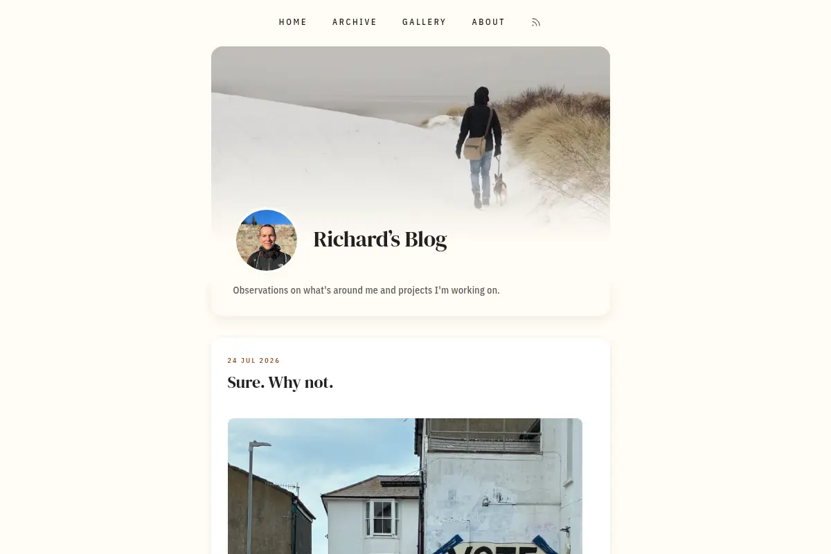 Richard’s Blog