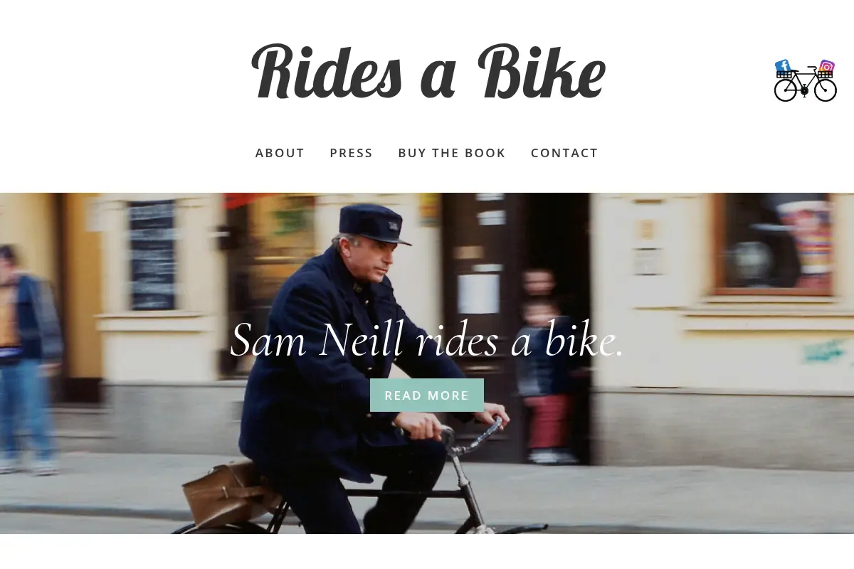 Rides a Bike – Vintage Photographs of Stars on Bikes