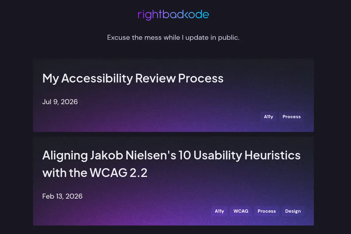 RightBadCode