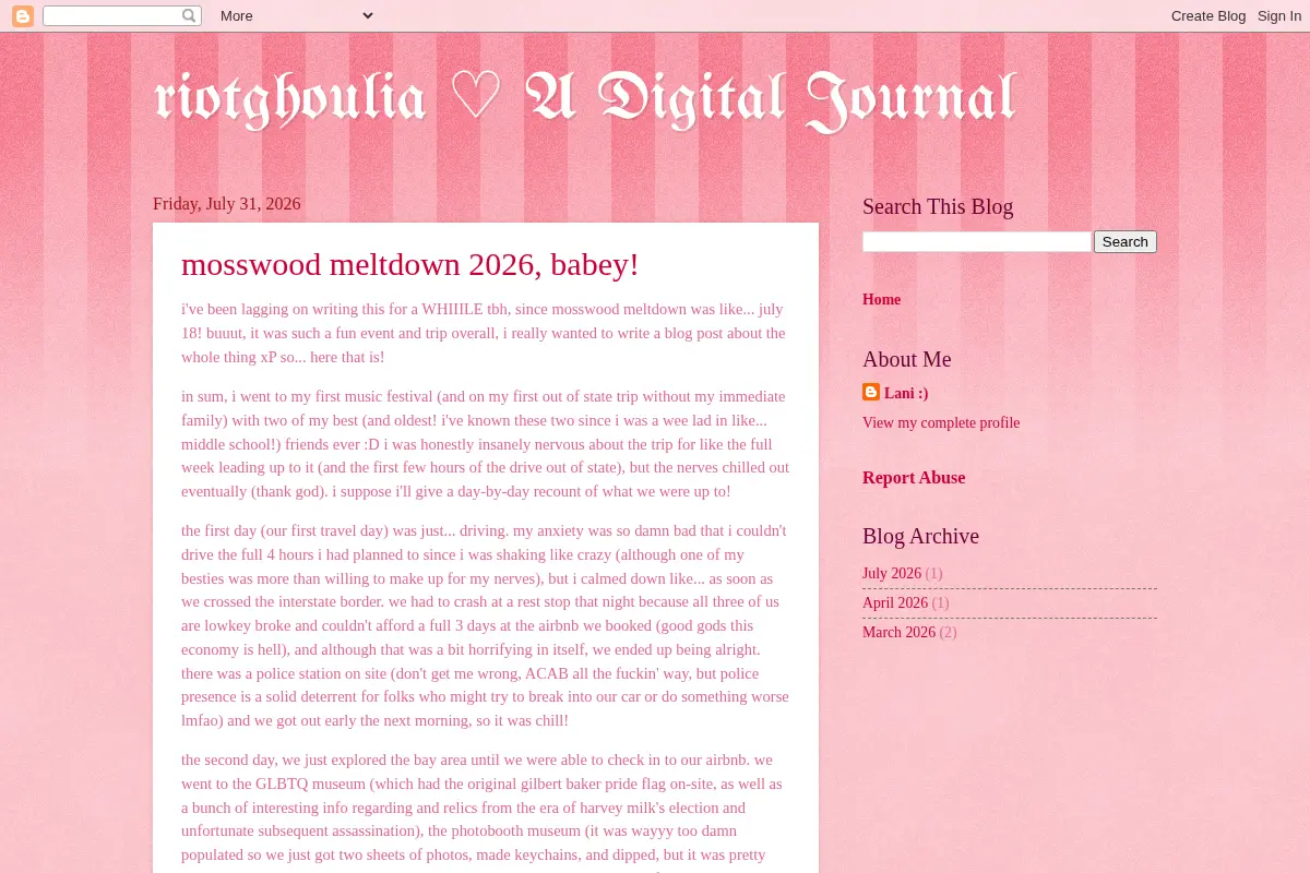 riotghoulia ♡ A Digital Journal