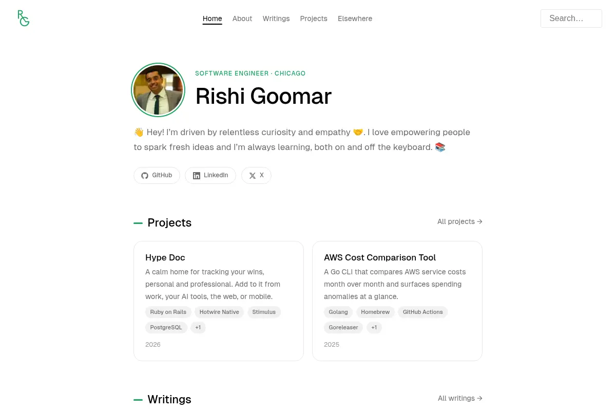 Rishi Goomar