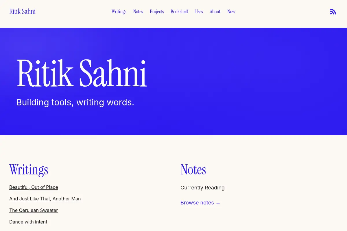 Ritik Sahni