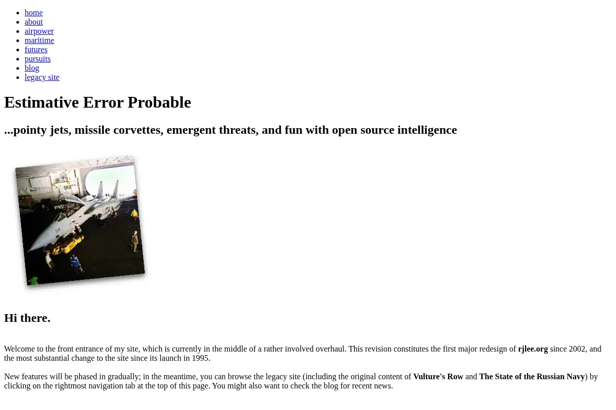 Estimative Error Probable