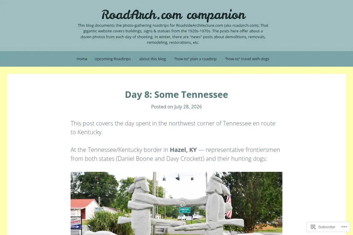 RoadArch.com companion