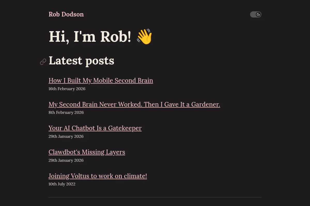 Rob Dodson