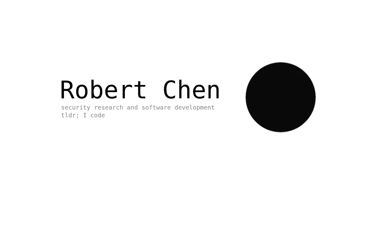 Robert Chen