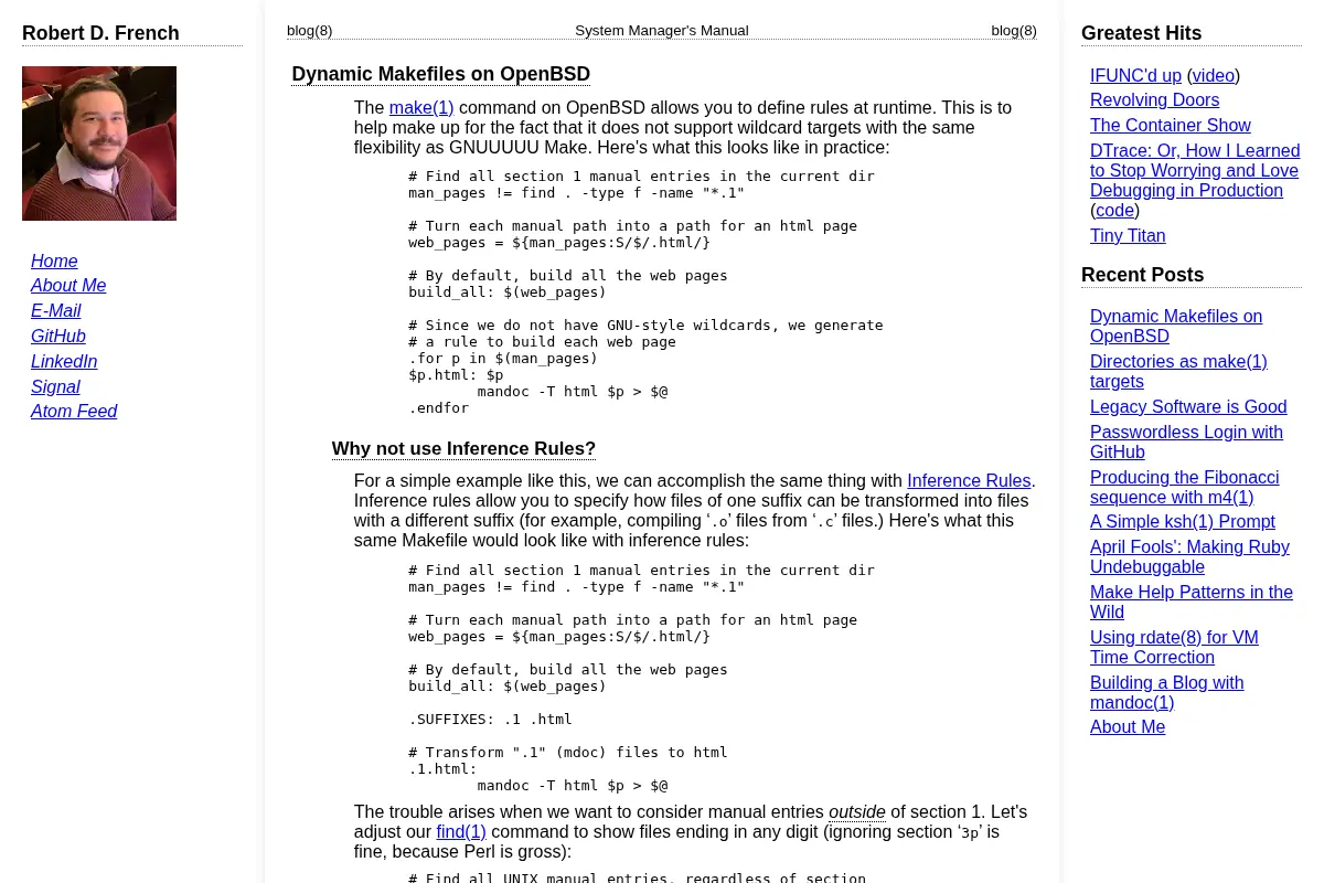 Robert French's Blog