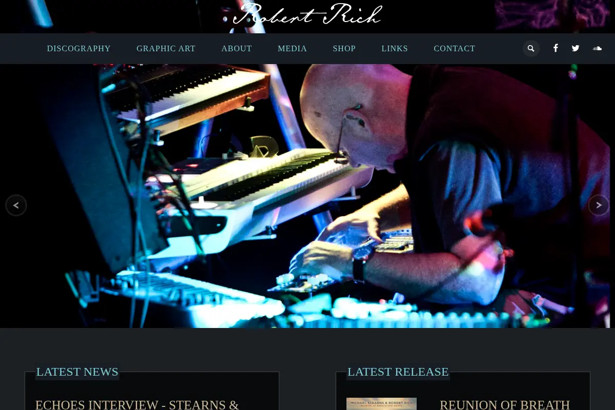 Robert Rich | Organic Electronics and Sonic Surrealism
