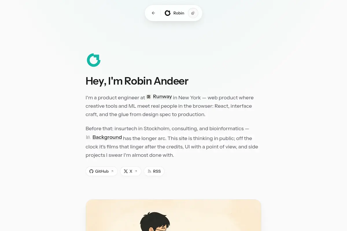 Robin Andeer - Product Engineer