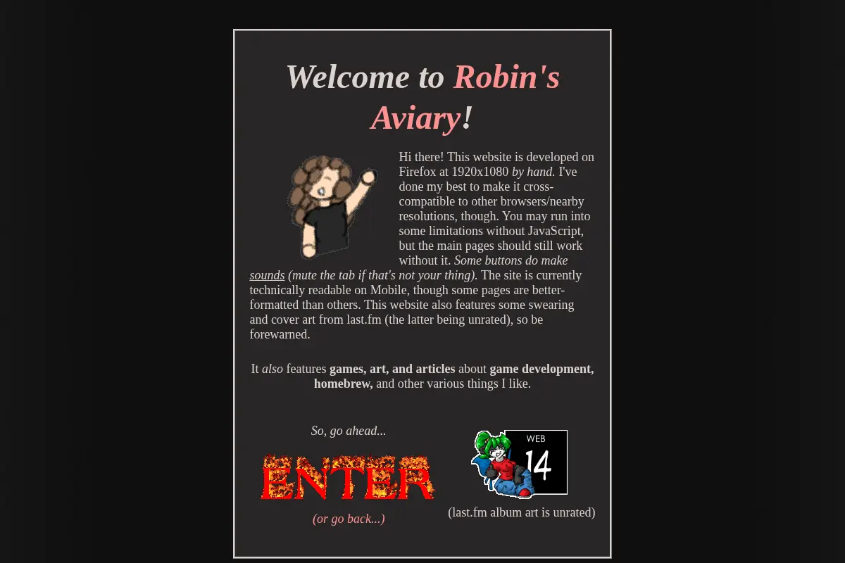 Robin's Aviary