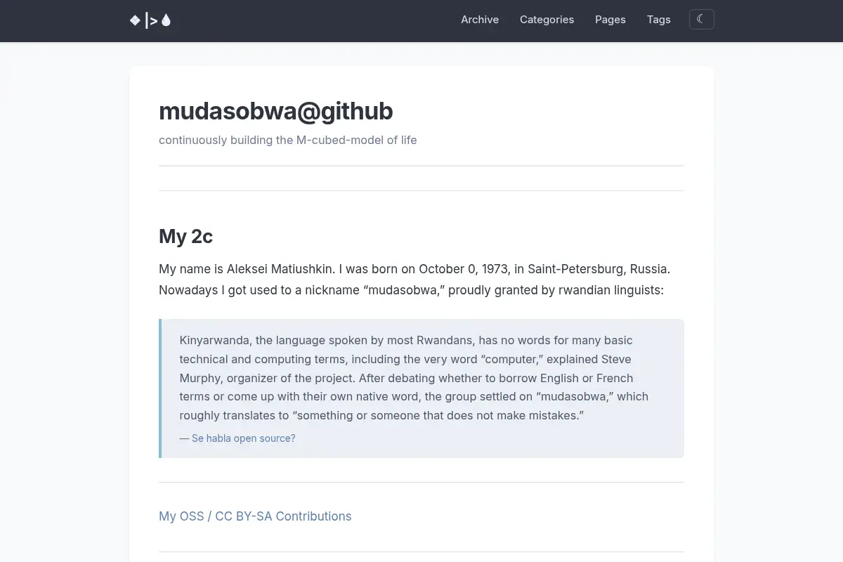 mudasobwa@github