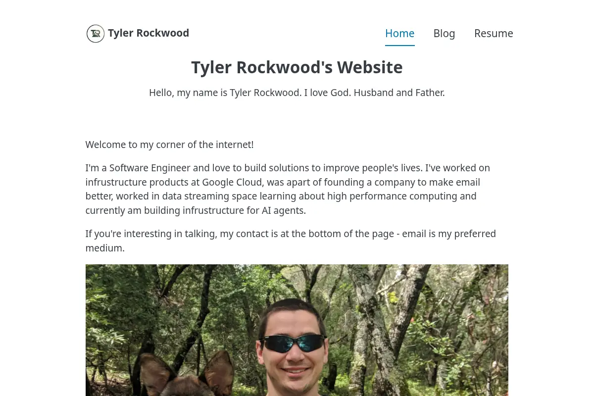 Tyler Rockwood's Website