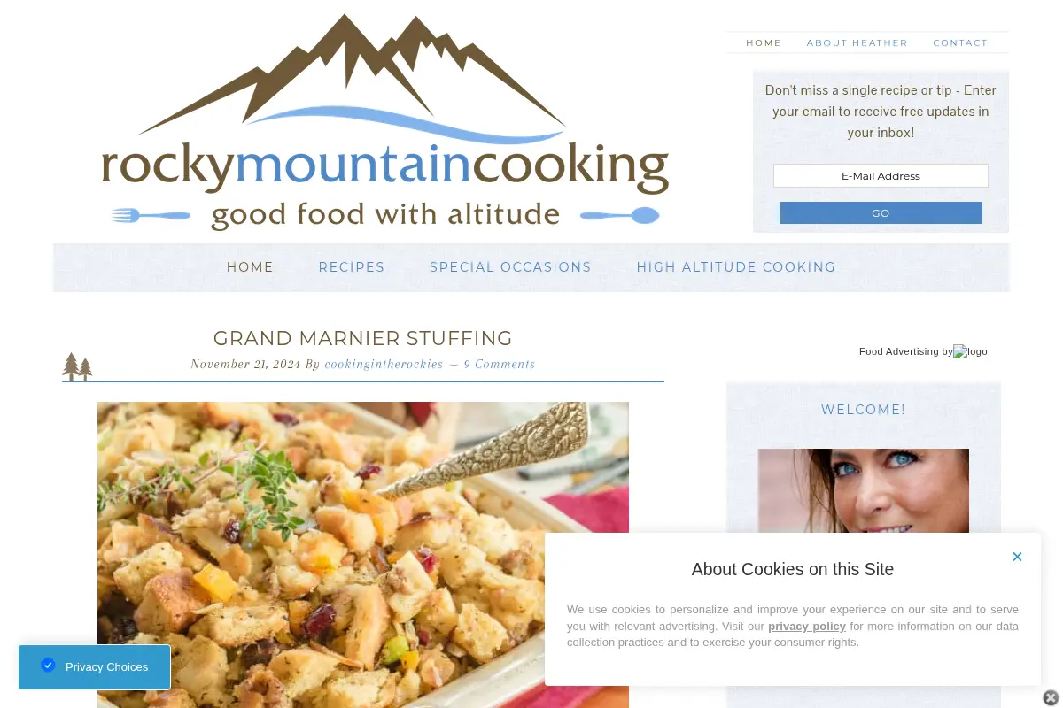 Rocky Mountain Cooking - Good Food With Altitude