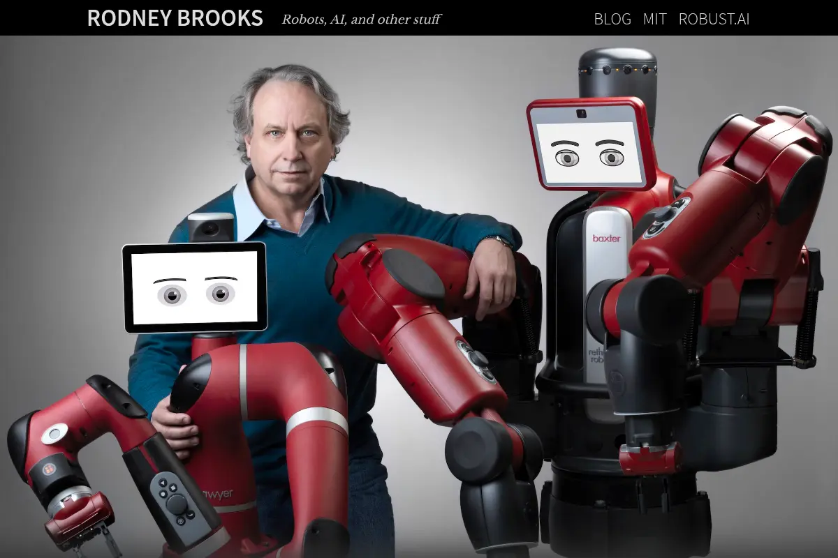 Rodney Brooks – Robots, AI, and other stuff