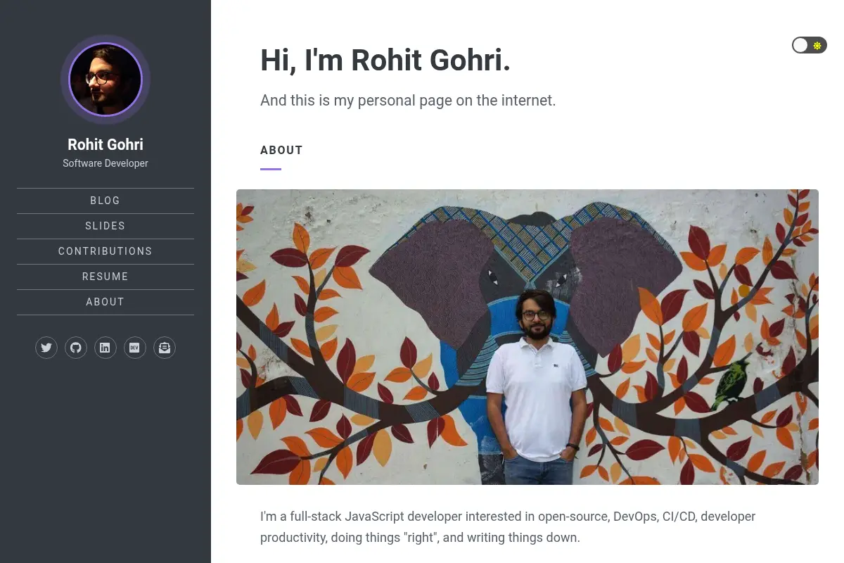 Hi! - Rohit's Personal Blog