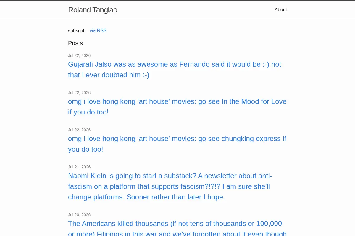 Roland Tanglao